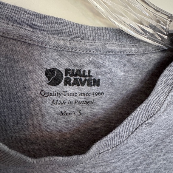 Fjallraven Gray Short Sleeve Tee - Picture 3 of 4